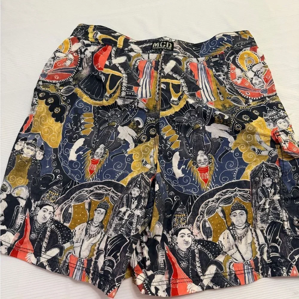 MCD More Core Division Surf Swim Travel Men’s Swim Trunks Board Shorts Size 38